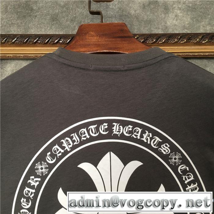 おしゃれな人が持っている CHROME HEARTS 2年以上連続１位獲得 半袖Tシャツ クロムハーツ