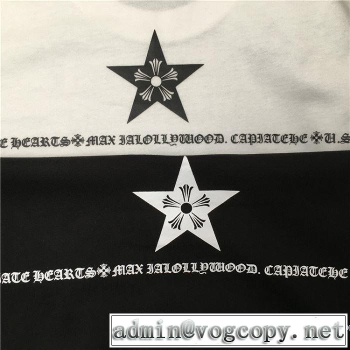 20新作です 2色可選 CHROME HEARTS 安心安全人気通販 半袖Tシャツ クロムハーツ
