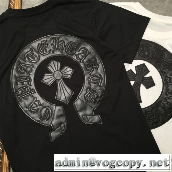 2色可選 2020春新作 半袖Tシャツ どのアイテムも手頃な価格で クロムハーツ CHROME HEARTS