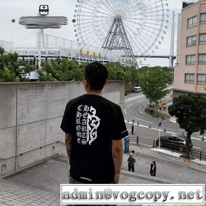 クロムハーツ CHROME HEARTS 2色可選 ファッションに取り入れよう 半袖Tシャツ 限定アイテム特集