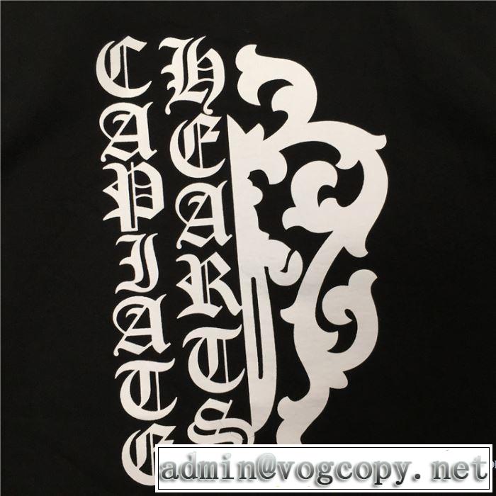 クロムハーツ CHROME HEARTS 2色可選 ファッションに取り入れよう 半袖Tシャツ 限定アイテム特集