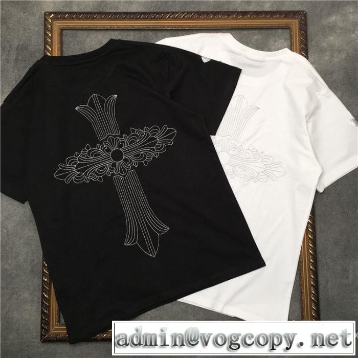 2色可選お値段もお求めやすい 半袖Tシャツ クロムハーツ CHROME HEARTS 2020話題の商品