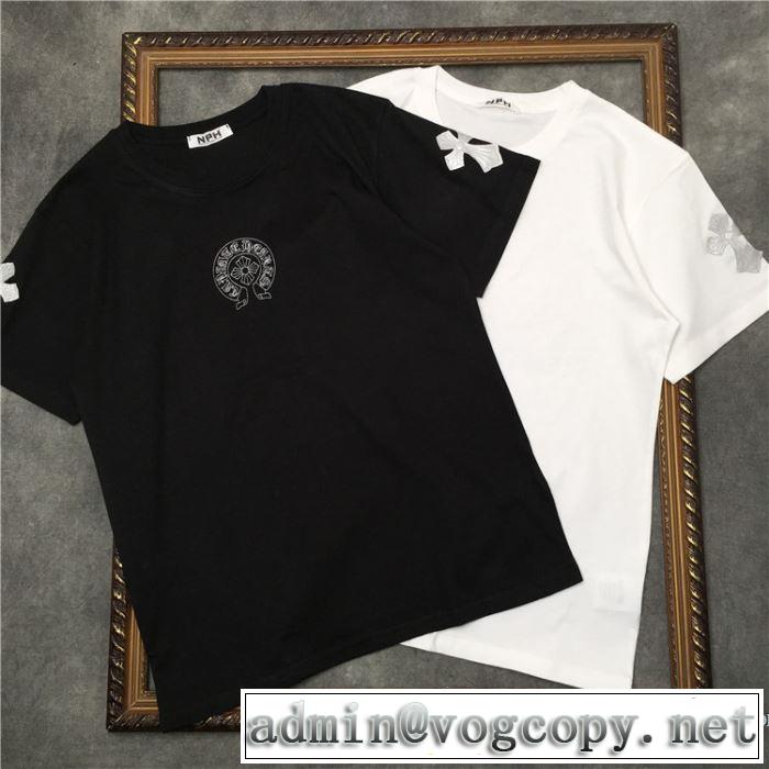 2色可選お値段もお求めやすい 半袖Tシャツ クロムハーツ CHROME HEARTS 2020話題の商品