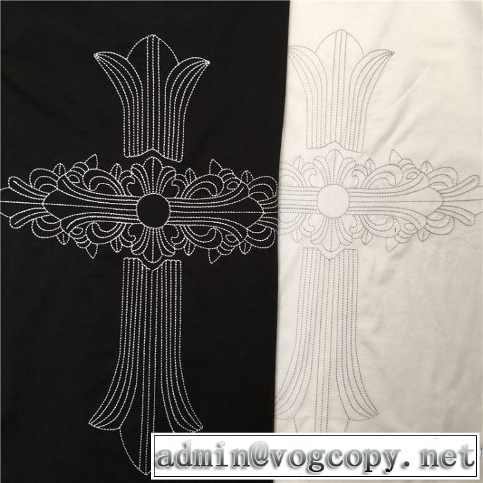 2色可選お値段もお求めやすい 半袖Tシャツ クロムハーツ CHROME HEARTS 2020話題の商品