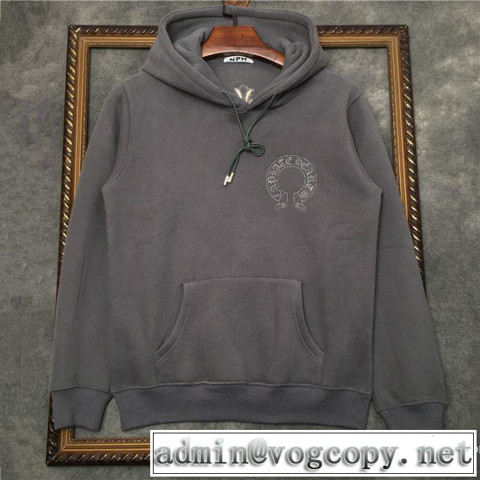 限定アイテムが登場 クロムハーツ CHROME HEARTS 通勤通学どちらでも使え パーカー