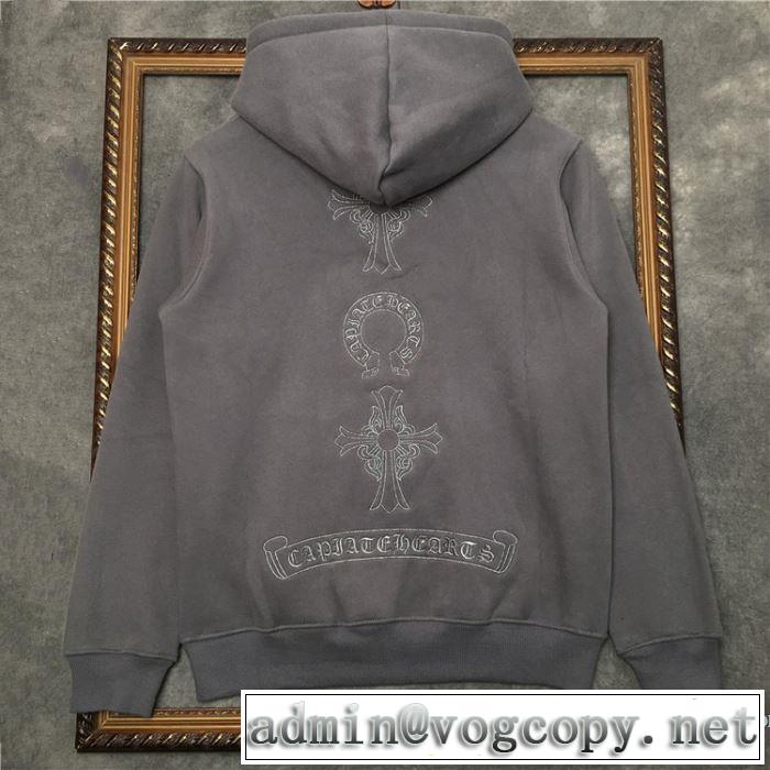 限定アイテムが登場 クロムハーツ CHROME HEARTS 通勤通学どちらでも使え パーカー