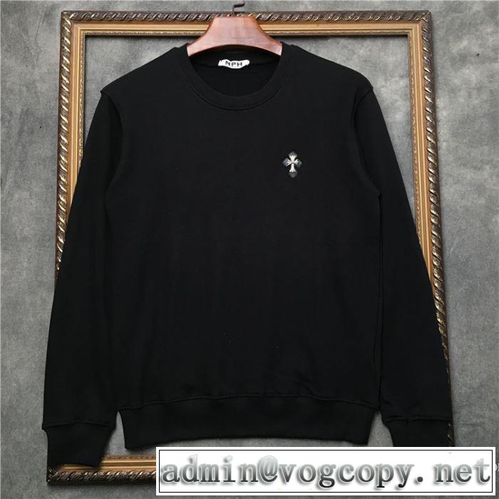クロムハーツ CHROME HEARTS 有名ブランドです プルオーバーパーカー 争奪戦必至
