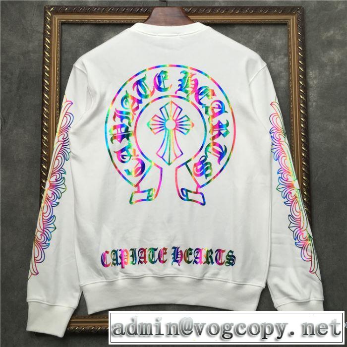 クロムハーツ CHROME HEARTS コーデの完成度を高める プルオーバーパーカー 万能に使える