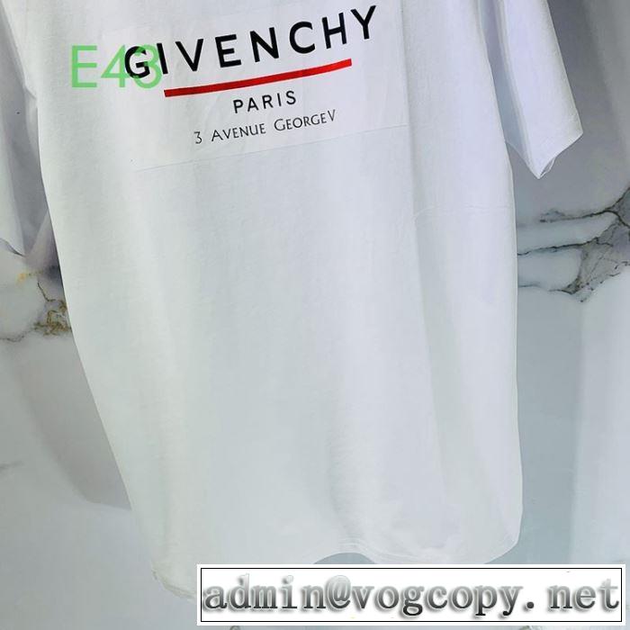 2020年春限定 半袖Tシャツ ジバンシー 普段見ないデザインばかり GIVENCHY