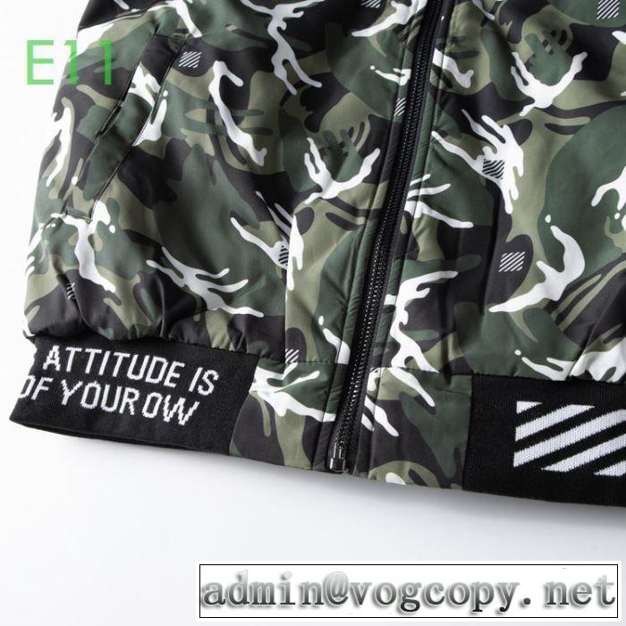 2色可選 根強い人気新品 Off-White オフホワイト ダウンジャケット 2020最新一番人気