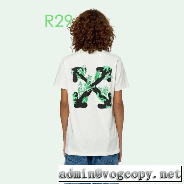2色可選  2020モデル Off-White 大人の新作こそ オフホワイト 半袖/Tシャツ 大活躍する