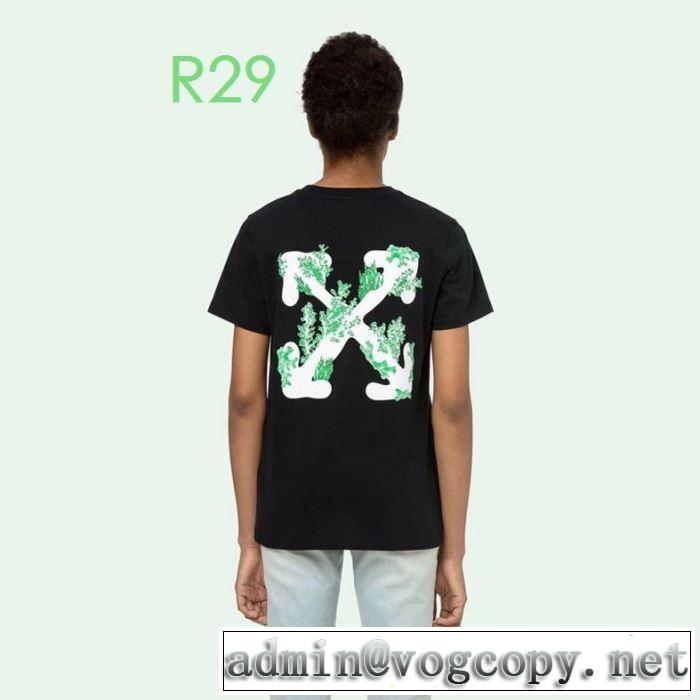 2色可選  2020モデル Off-White 大人の新作こそ オフホワイト 半袖/Tシャツ 大活躍する
