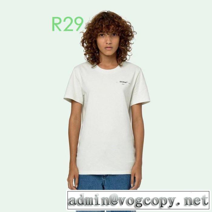2色可選  2020モデル Off-White 大人の新作こそ オフホワイト 半袖/Tシャツ 大活躍する