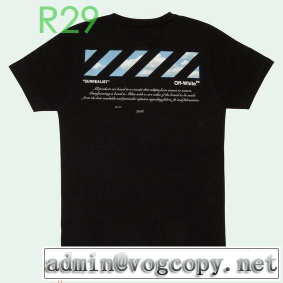 Off-White 2020年春夏コレクション オフホワイト 半袖/Tシャツ １点限り！VIPセール