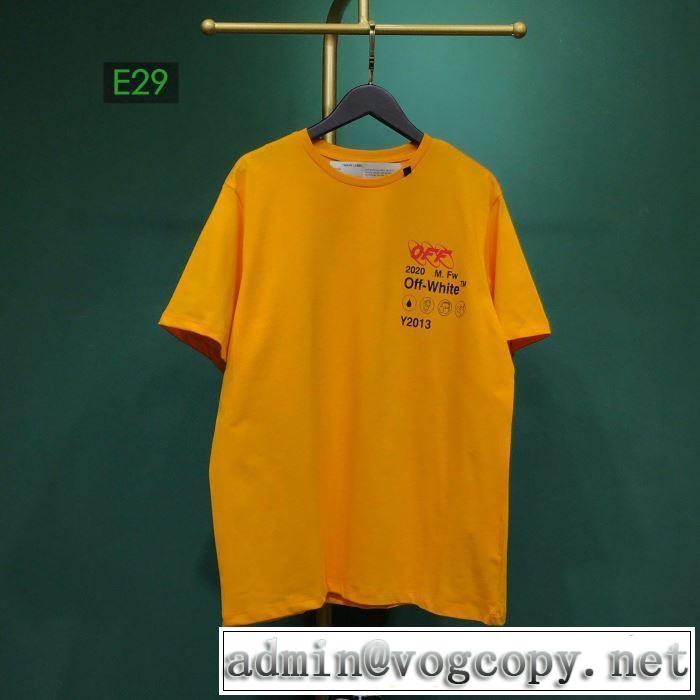 2020話題の商品 Off-White オフホワイト 半袖/Tシャツ おしゃれに大人の必見
