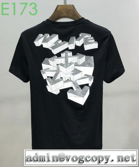 2020話題の商品 2色可選 Off-White半袖/Tシャツ 高級感のある素材 オフホワイト