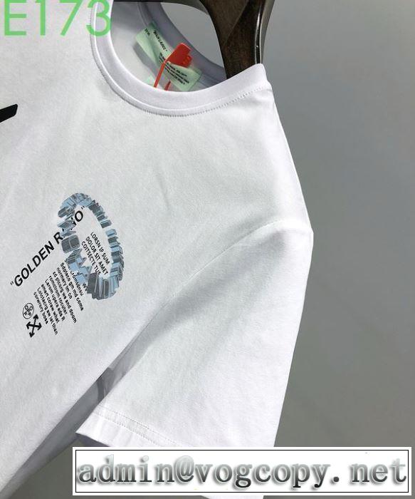 Off-White 2色可選 2020SS人気 オフホワイト 半袖/Tシャツ 非常にシンプルなデザインな