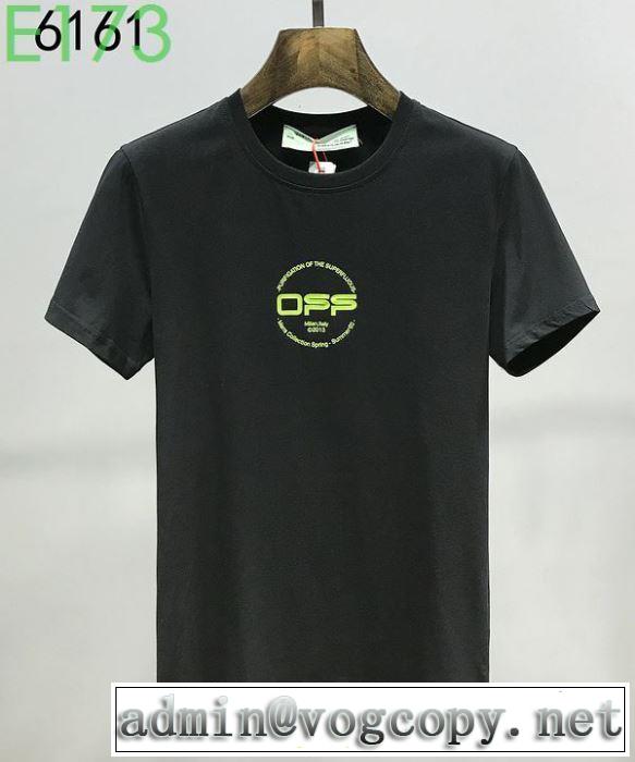 20新作です 2色可選 Off-White安心安全人気通販 オフホワイト 半袖/Tシャツ コーデの完成度を高める