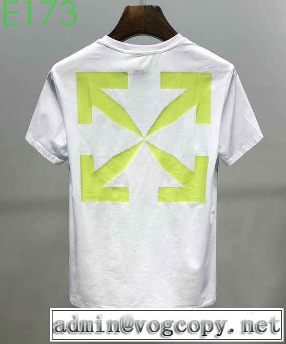 20SSトレンド 2色可選 Off-White 半袖/Tシャツ オススメのアイテムを見逃すな オフホワイト