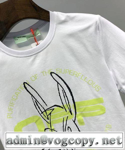 20SSトレンド 2色可選 Off-White 半袖/Tシャツ オススメのアイテムを見逃すな オフホワイト