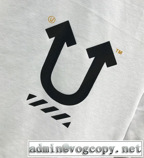 2020モデル Off-White  2色可選 この時期の一番人気はオフホワイト 半袖/Tシャツ さらに魅力的