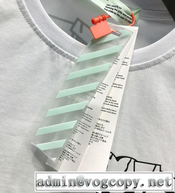 日本未入荷カラー 2色可選 Off-White人気が継続中 オフホワイト 半袖/Tシャツ  2020モデル