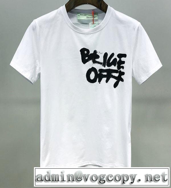 2020SS人気  2色可選スタイルアップ Off-White オフホワイト累積売上総額第１位 半袖/Tシャツ