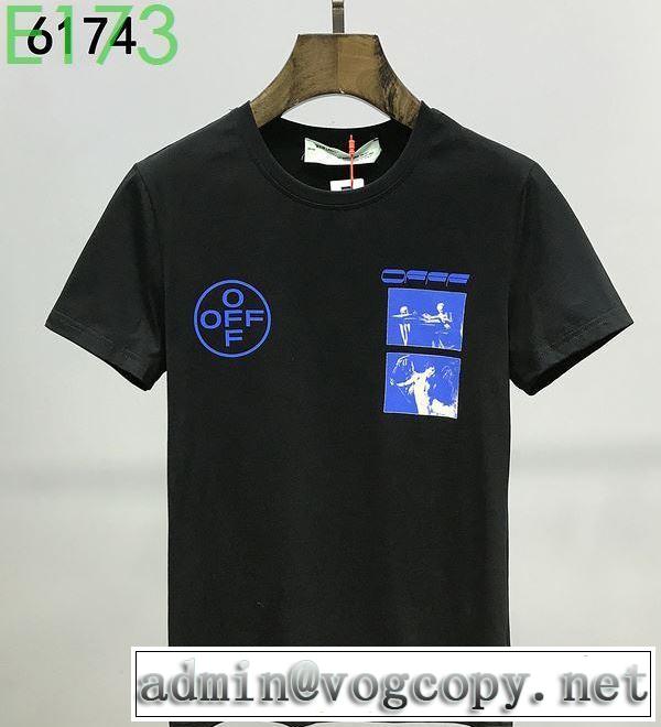2色可選 2020SS人気 Off-White人気は今季も健在 オフホワイト 半袖/Tシャツ ストリート界隈でも人気