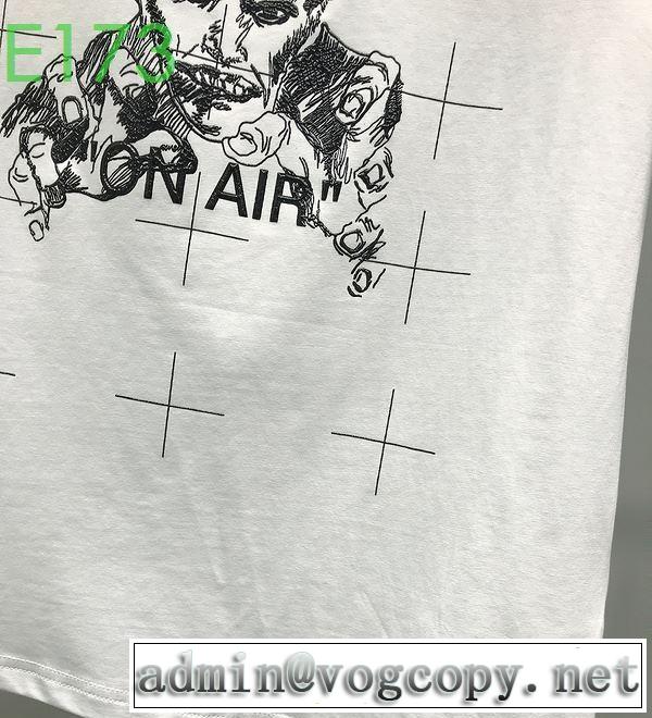 20SS☆送料込 2色可選 十分上品 半袖/Tシャツ 上品に着こなせ Off-White オフホワイト