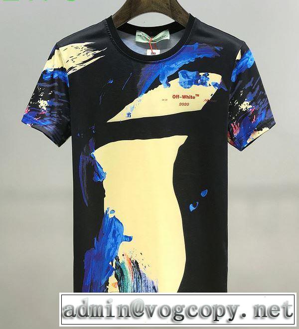 半袖/Tシャツ 人気が継続中 2色可選 Off-White 2020話題の商品 オフホワイト 試してみよう