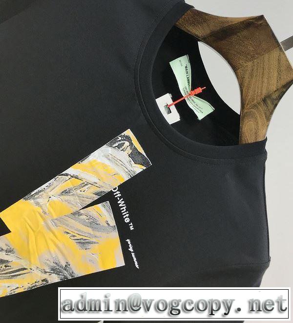 人気を集め2色可選 Off-Whiteこの時期の一番人気はオフホワイト 半袖/Tシャツ 2020年春限定