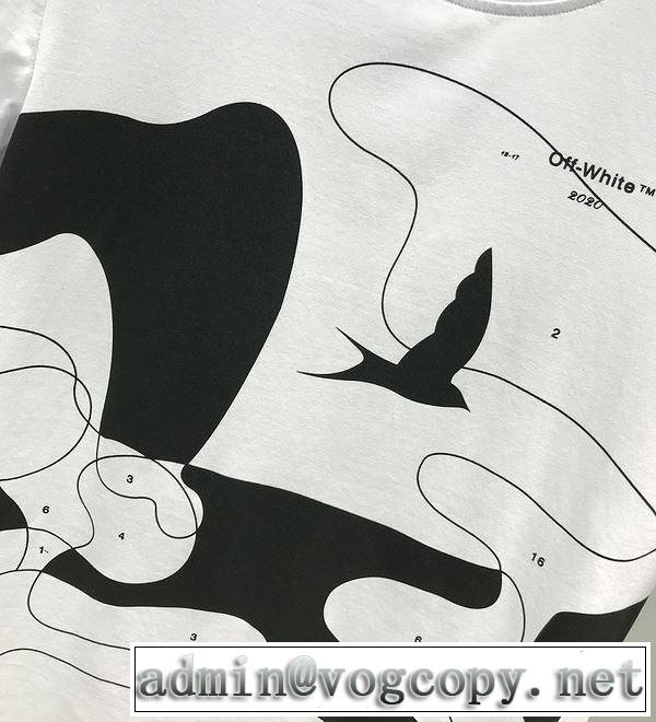 2色可選 2020年春夏コレクション Off-White オフホワイト 普段使いにも最適なアイテム 半袖/Tシャツ