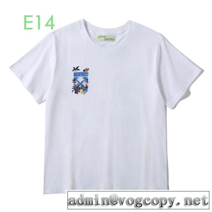 2色可選 Off-White オフホワイト 2020モデル 半袖/Tシャツ 驚きのプライス ストリート系に大人気