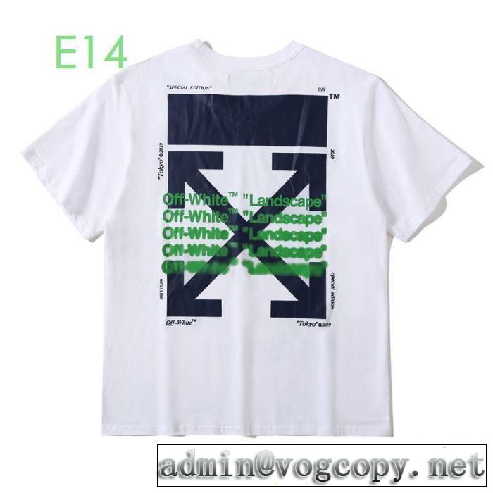 20新作です3色可選 どのアイテムも手頃な価格で Off-White オフホワイト 半袖/Tシャツ 今年の春トレンド
