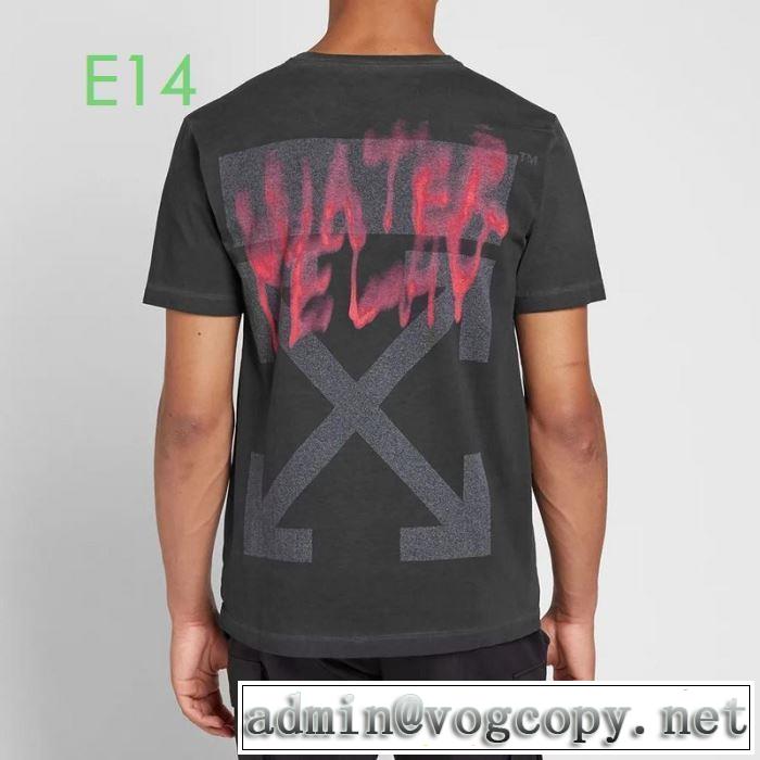Off-White 20SS☆送料込 オフホワイト上品に着こなせ 半袖/Tシャツ 人気が継続中