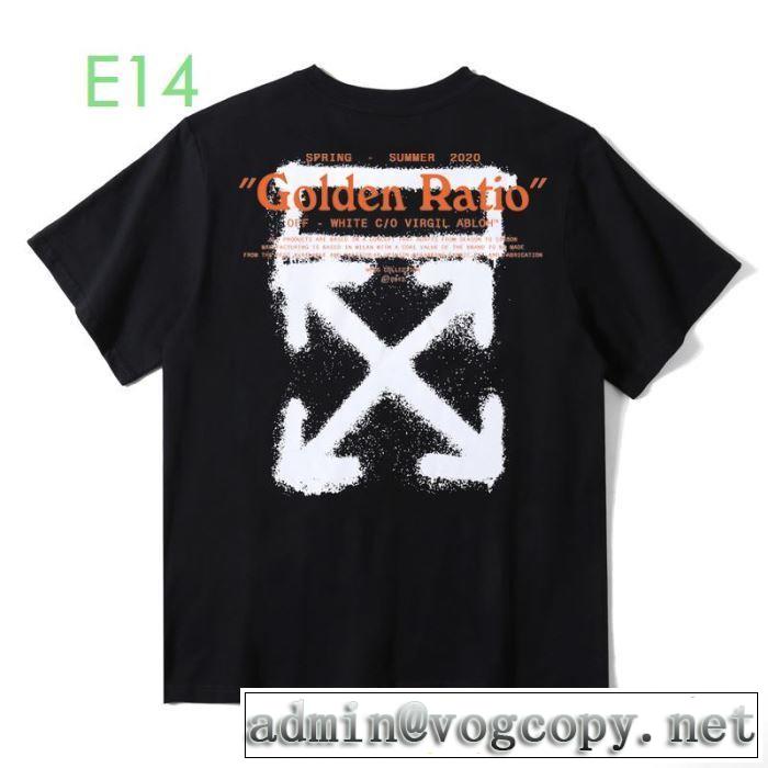 2色可選ランキング1位20新作です  Off-White オフホワイト 半袖/Tシャツ 価格も嬉しいアイテム