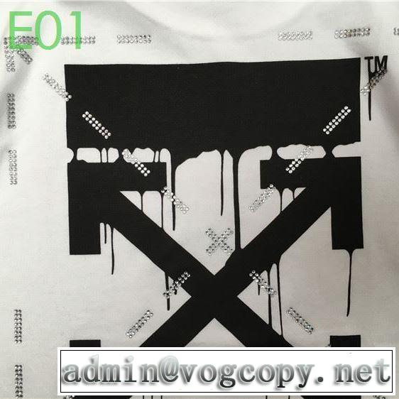 程よい最新作 Off-White2020年春夏コレクション オフホワイト 半袖/Tシャツ 手の届くプライスが魅力的