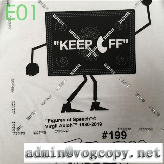 人気の高いブランド  Off-White 2020春新作 オフホワイト 半袖/Tシャツ 価格も嬉しいアイテム