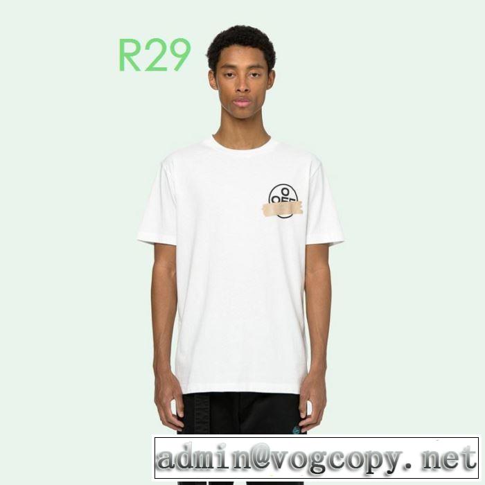 3色可選2年以上連続１位獲得 Off-White  2020モデル オフホワイト 半袖/Tシャツ 使いやすい新品