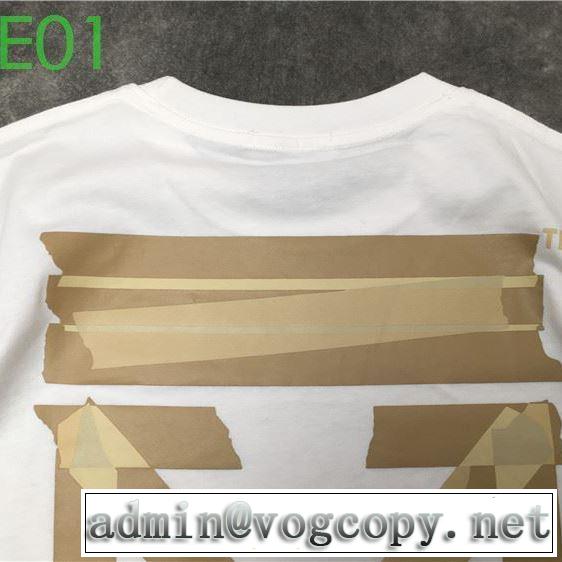 3色可選2年以上連続１位獲得 Off-White  2020モデル オフホワイト 半袖/Tシャツ 使いやすい新品