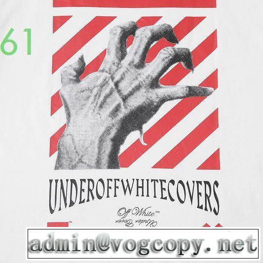 上品に着こなせ 2色可選 Off-White オフホワイト 2020SS人気 半袖/Tシャツ 春夏コレクション新品