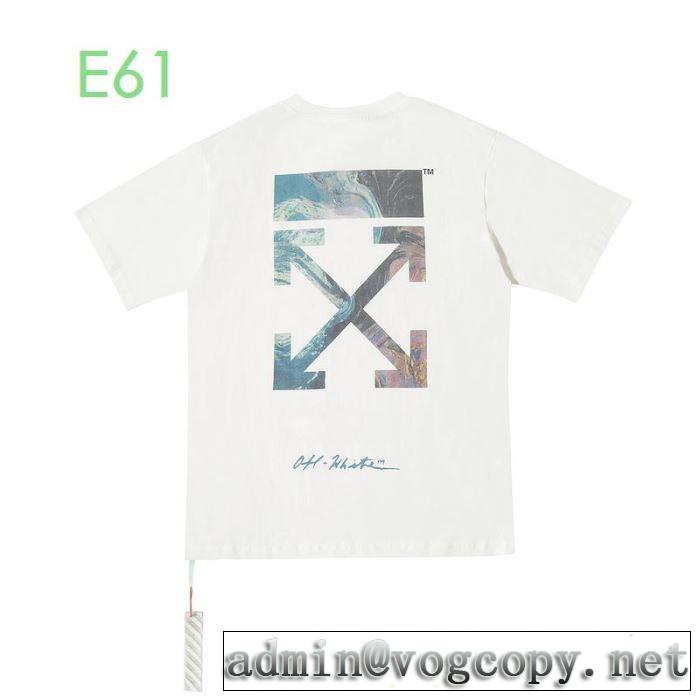 世界共通のアイテム 2色可選 Off-White オフホワイト20新作です 半袖/Tシャツ 価格帯が低い