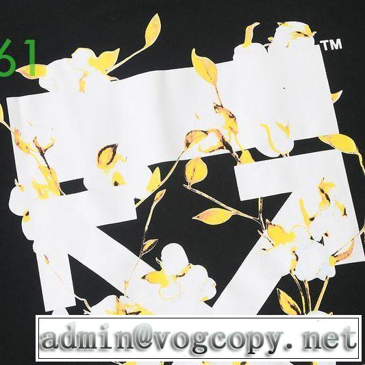 2020SS人気 2色可選 Off-Whiteおしゃれ刷新に役立つ オフホワイト 半袖/Tシャツ エレガントな雰囲気