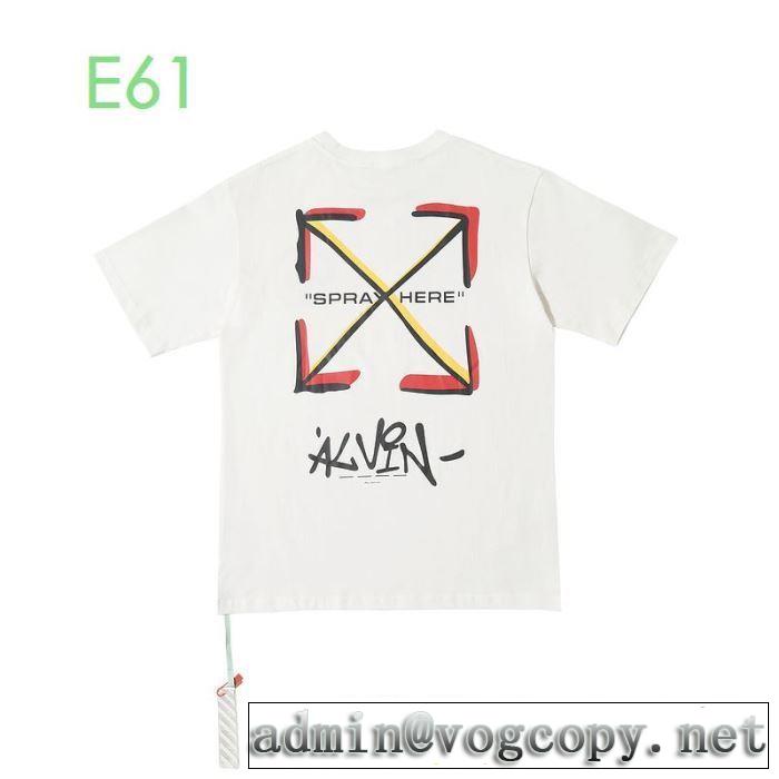 2色可選 2020モデル Off-White 万能に使えるオフホワイト 半袖/Tシャツ 通勤通学どちらでも使え