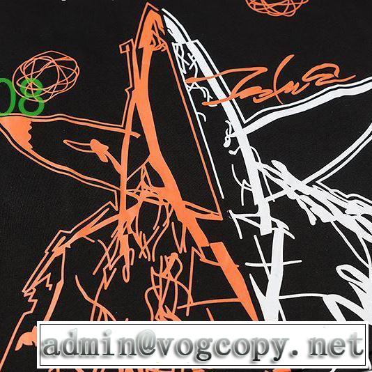 2色可選20SS☆送料込 Off-Whiteおしゃれ刷新に役立つ オフホワイト 半袖/Tシャツ 2年以上連続１位獲得