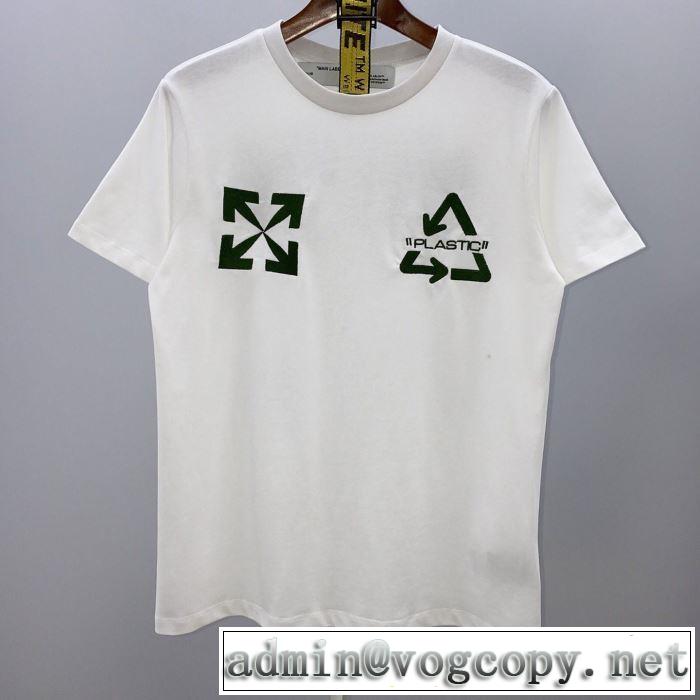 限定アイテムが登場 2色可選半袖/Tシャツ 2020春新作 Off-White オフホワイト