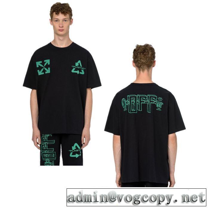 限定アイテムが登場 2色可選半袖/Tシャツ 2020春新作 Off-White オフホワイト