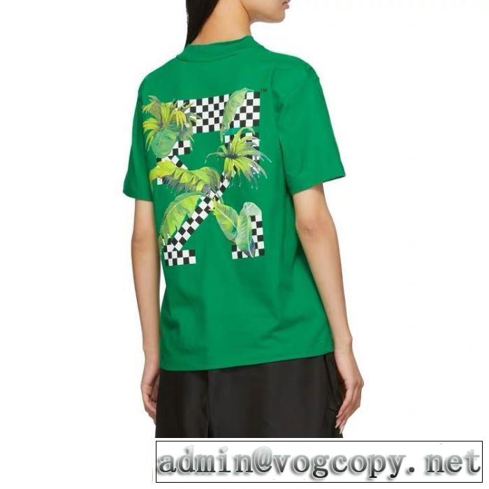 2色可選 2020SS人気 大幅割引価格 Off-White オフホワイト 半袖/Tシャツ １点限り！VIPセール