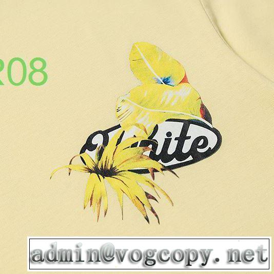 2色可選 2020SS人気 大幅割引価格 Off-White オフホワイト 半袖/Tシャツ １点限り！VIPセール