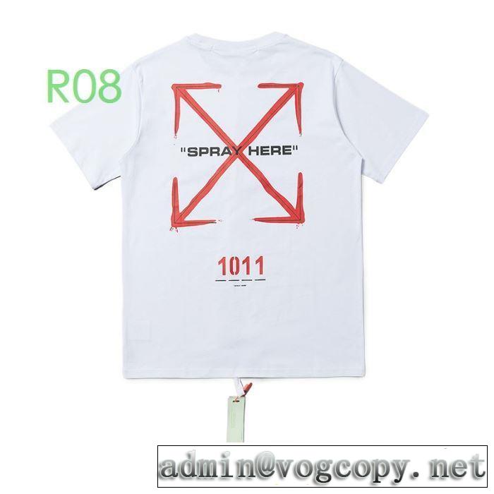 2020SS人気  2色可選 Off-White オフホワイト 半袖/Tシャツ 差をつけたい人にもおすすめ